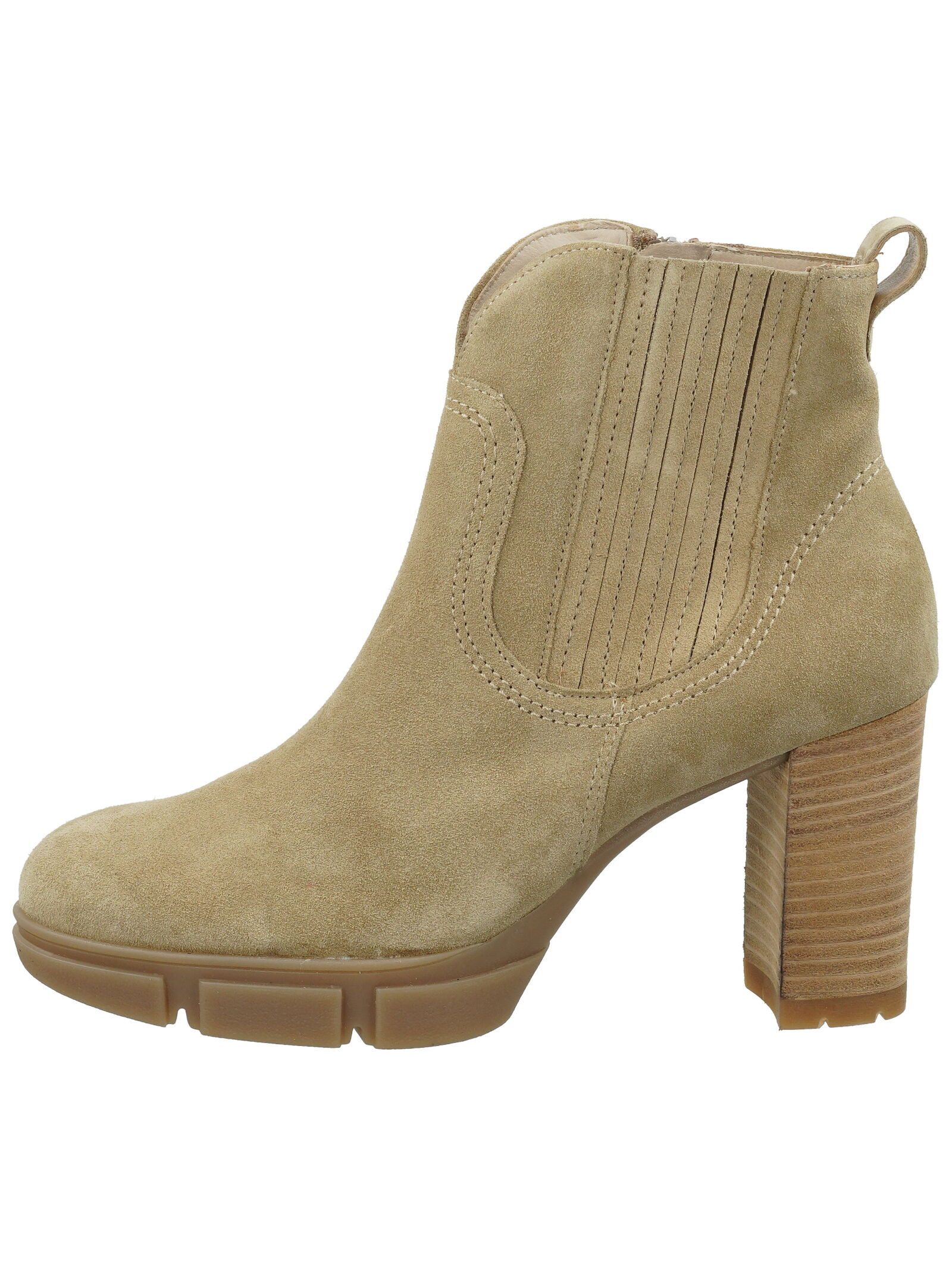 Paul Green Paul Green Stiefelette Veloursleder High-Heel-Stiefelette