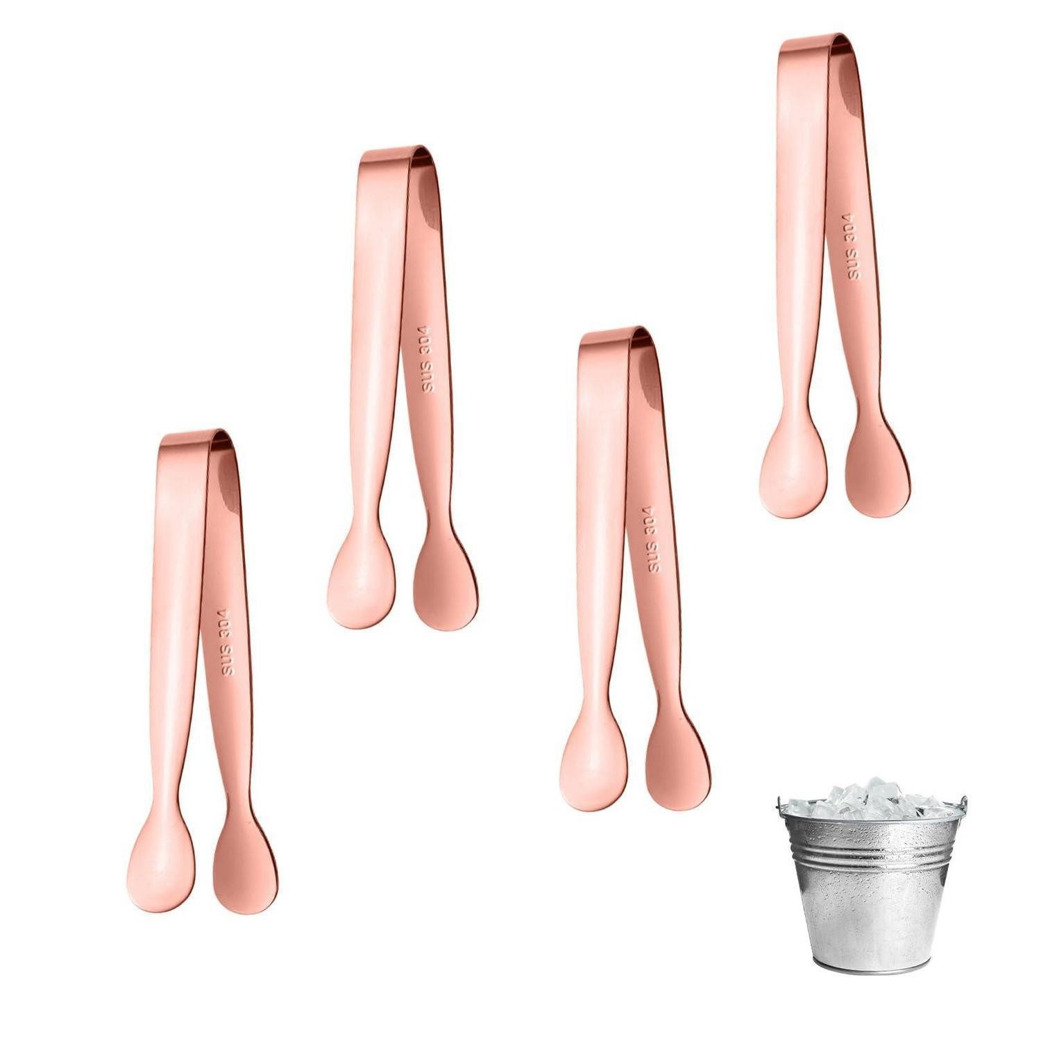 LuxusKollektion Zuckerzange 4x Zuckerzange Edelstahl