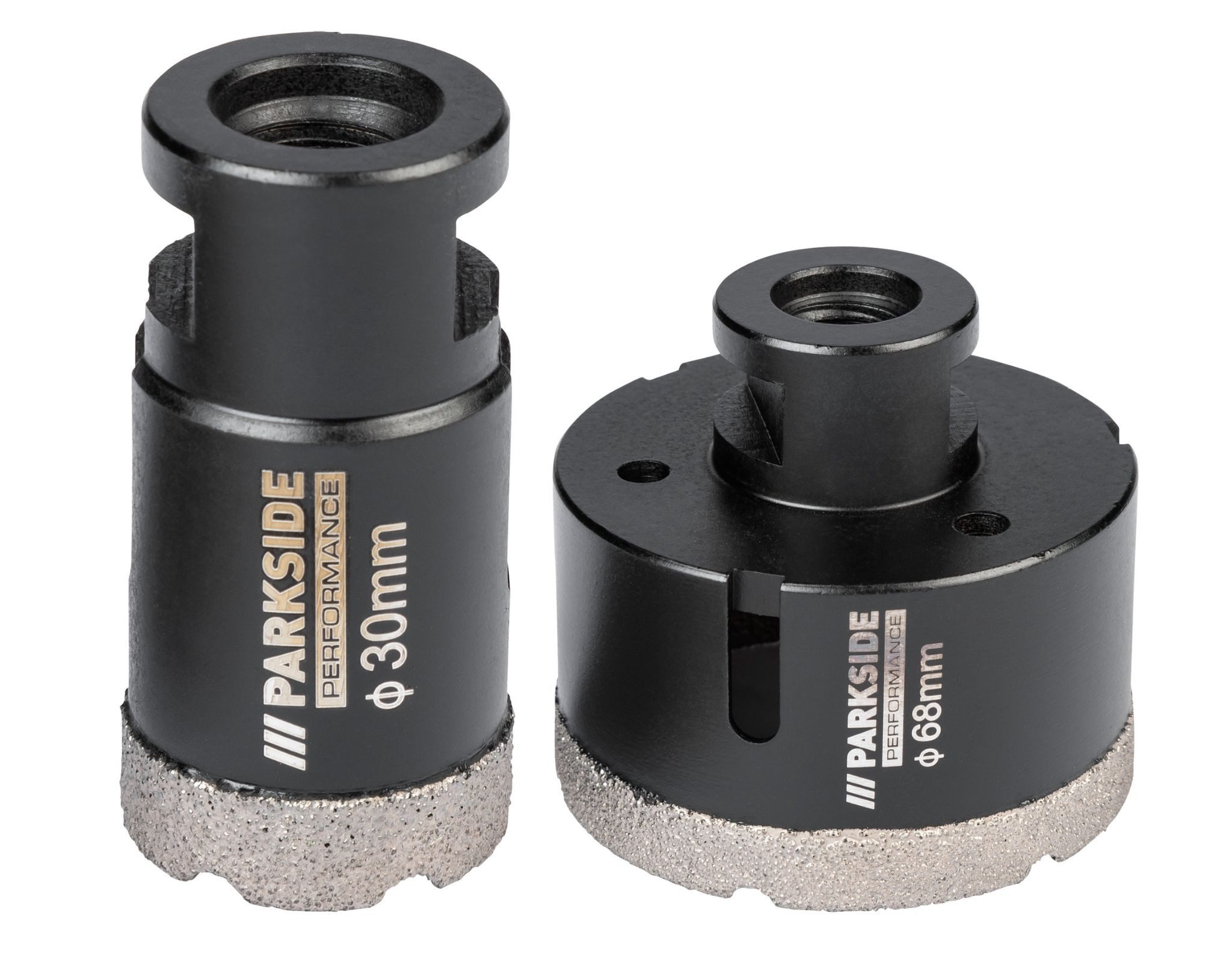 Parkside Bohrkrone PERFORMANCE Diamant-Bohrkronen Set PDBK 3 A1 2-tlg. 30 68 mm M14