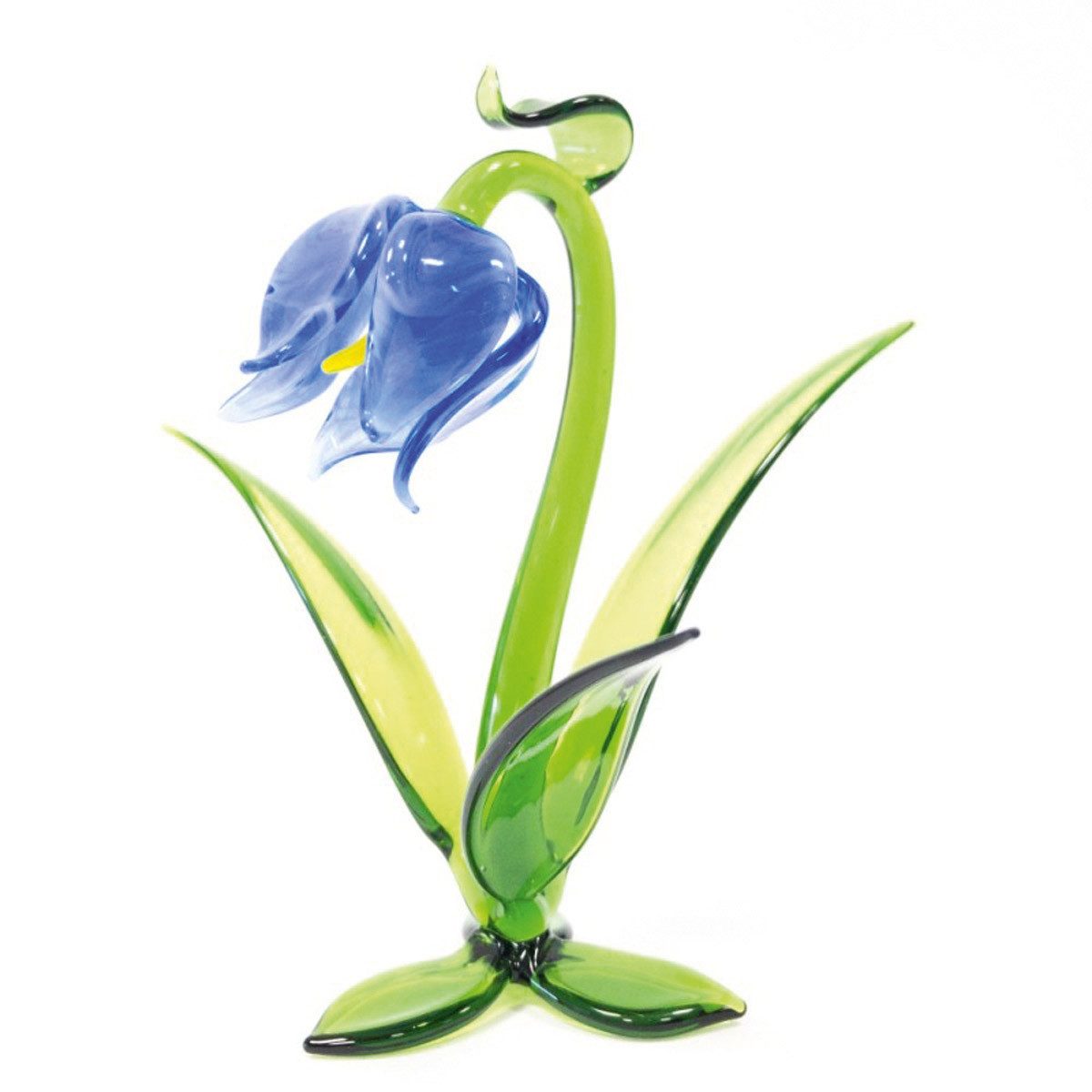 Dekoobjekt Glasblume »Glockenblume«.