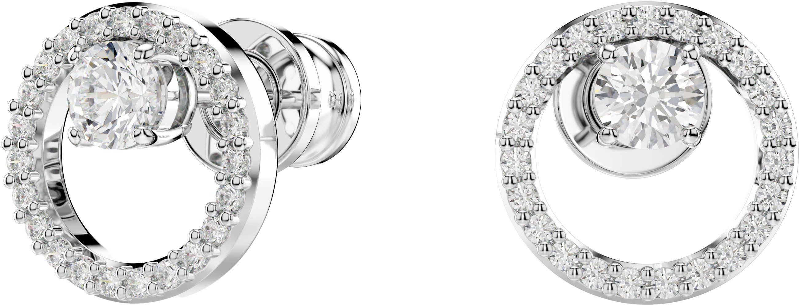 Swarovski Paar Ohrstecker Constella Pavé, mit Swarovski® Zirkonia (synth) günstig online kaufen