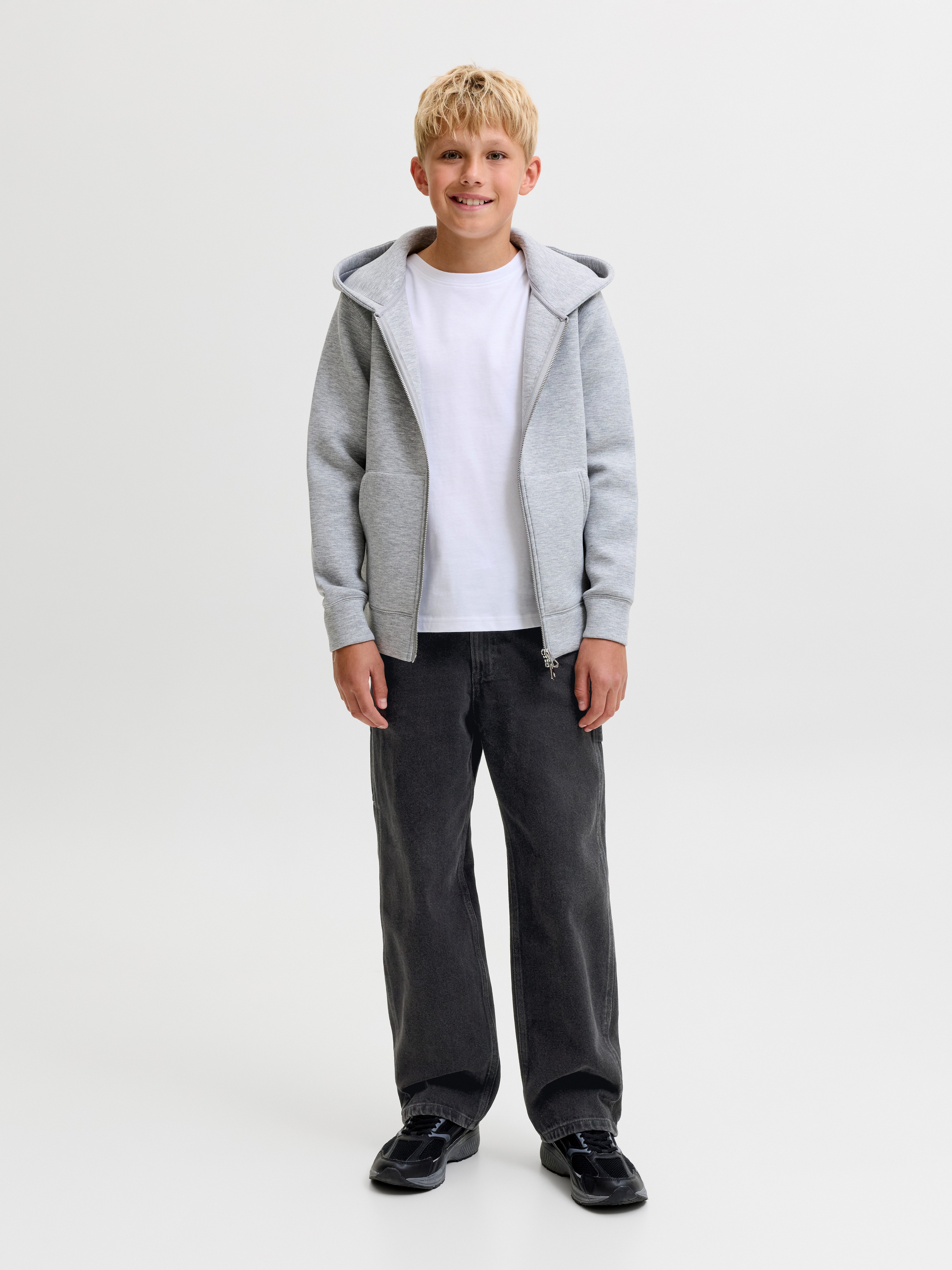 Jack & Jones Junior Relax-fit-Jeans JJIALEX JJCARPENTER AT 562 JNR Baumwolle, relaxed fit – Bild 4 von 5