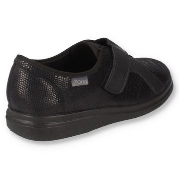 Dr. Orto York Klett-Slipper Damen Sneaker Klettverschluss, für schmale Füße