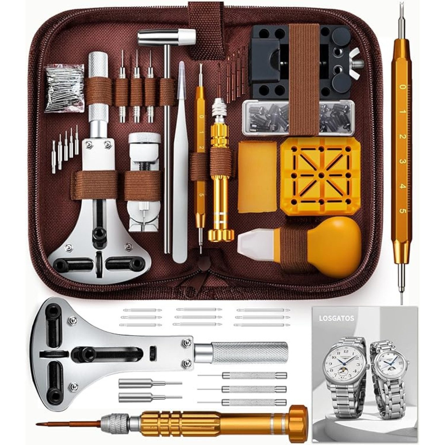 Ketten und Armband Set uhren reparatur set uhr uhrenwerkzeug uhrmacherwerkzeug Set 149-tlg