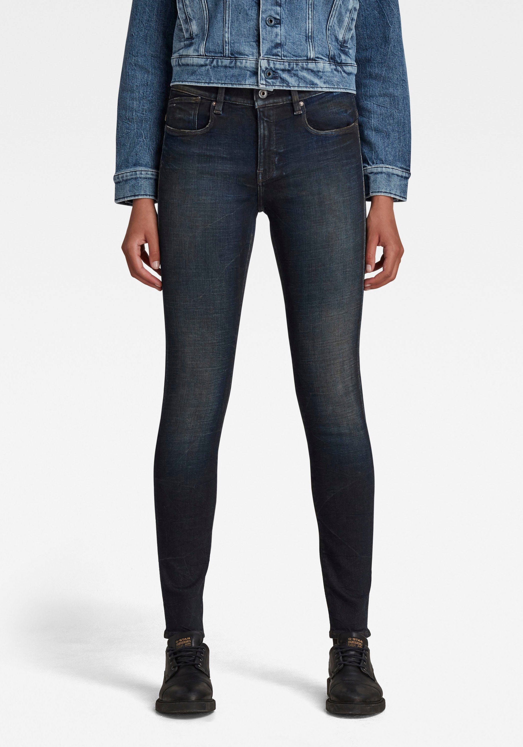 G-Star RAW Skinny-fit-Jeans »Lhana Skinny Jeans« durch Elasthan-Anteil  perfekter Sitz online kaufen | OTTO