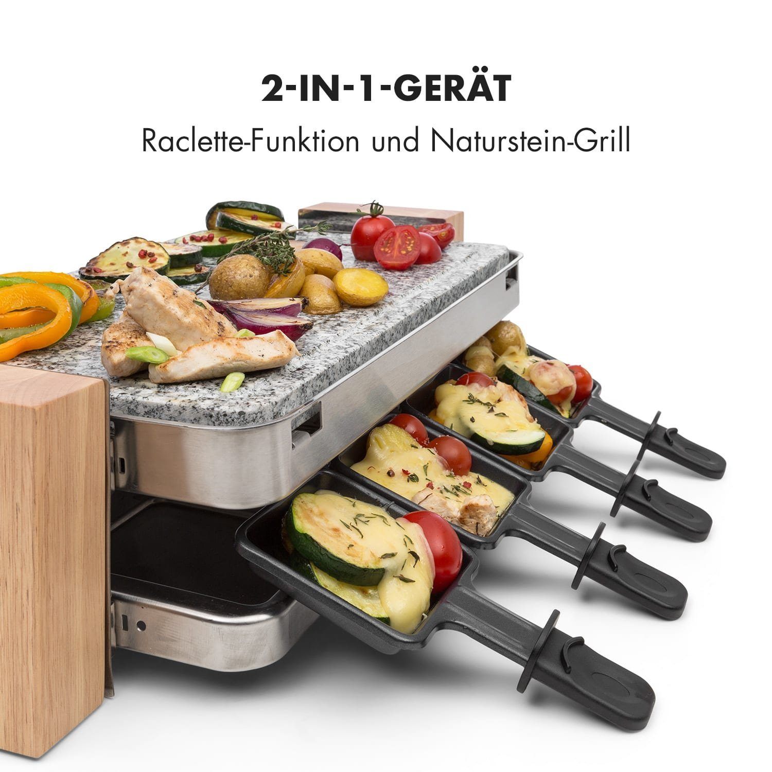 Klarstein W 1500 Kontaktgrill Prime-Rib,