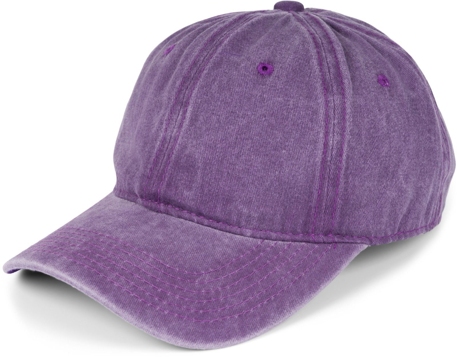 styleBREAKER Baseball Cap Vintage Cap in washed Optik (1-St)