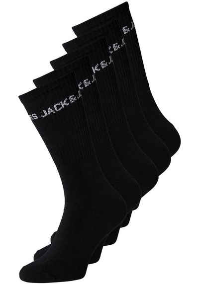 Jack & Jones Tennissocken JACBASIC LOGO TENNIS SOCK 5 PACK NOOS (Packung, 5-Paar)