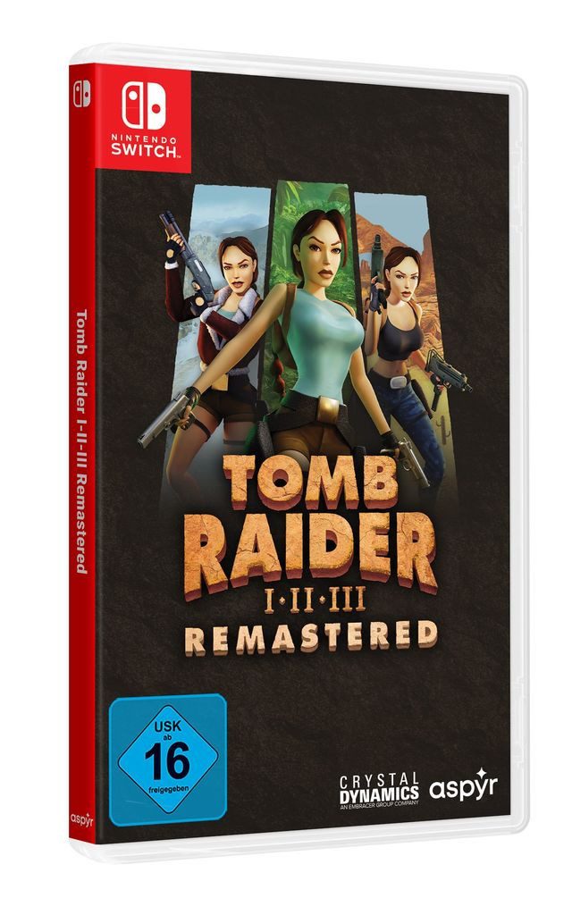 Tomb Raider 1-3 Remastered Nintendo Switch