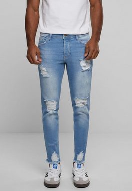 2Y Premium Bequeme Jeans Herren 2Y Destroyed Tapered Fit Denim