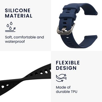 kwmobile Uhrenarmband 2x Sportarmband für Garmin Venu 3, Armband TPU Silikon Set Fitnesstracker