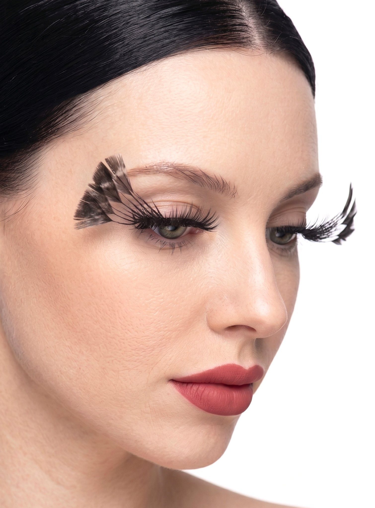 Maskworld Bandwimpern Bird of Paradise Wimpern, Künstliche Wimpern für außergewöhnliche Augenblicke