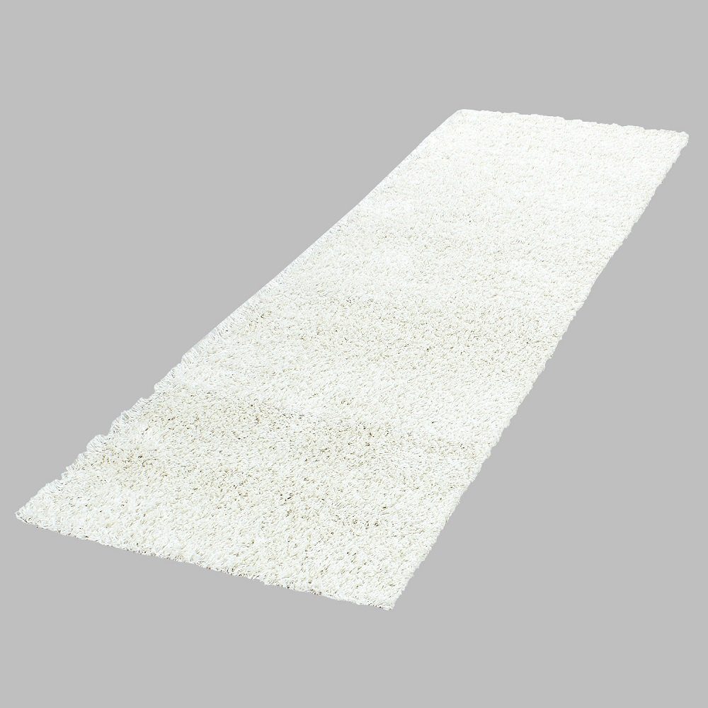 30 mm, rechteck, mm Hochflor-Läufer Höhe: Teppich modern, Florhöhe Giantore 30 Giantore, Cream