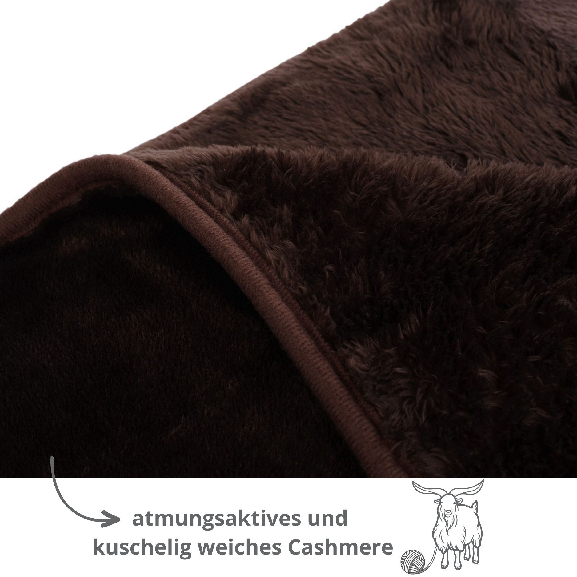 Wohndecke Kuscheldecke Cashmere Feeling, liebling, wärmeisolierend, günstig online kaufen