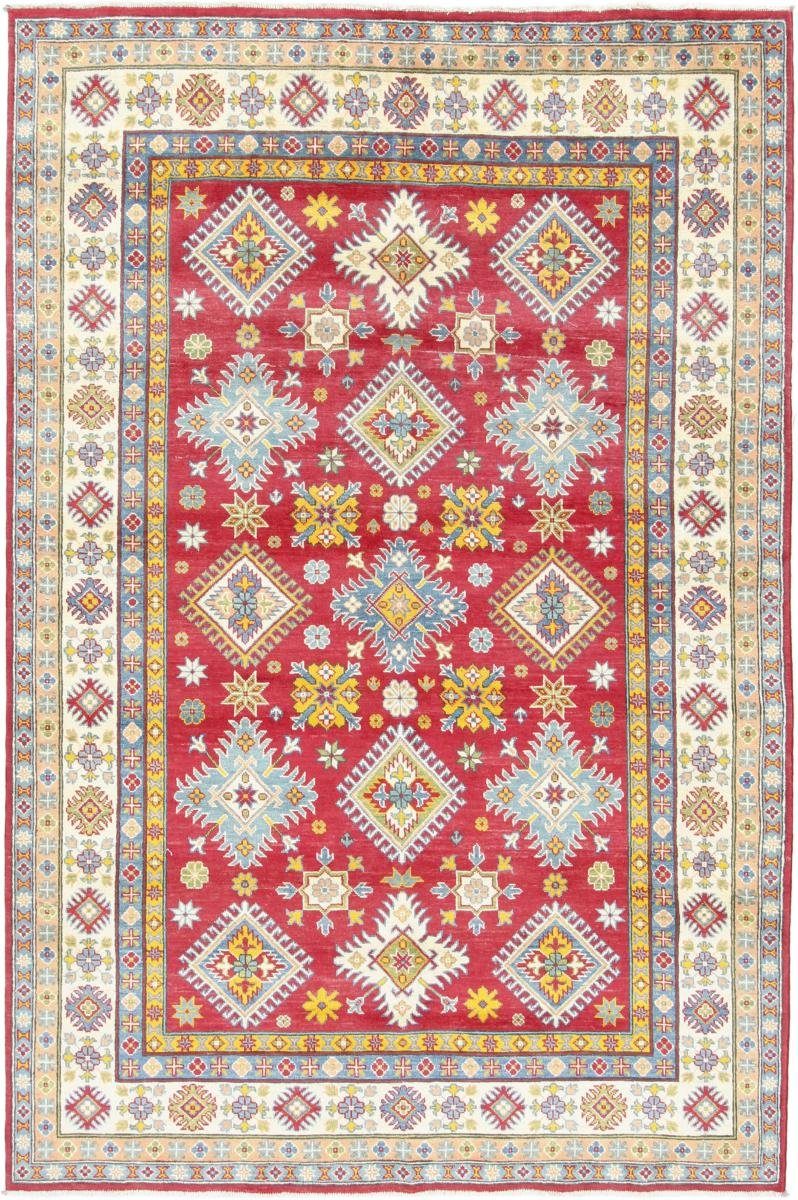 Orientteppich Kazak 188x285 Handgeknüpfter Orientteppich, Nain Trading, rechteckig, Höhe: 5 mm