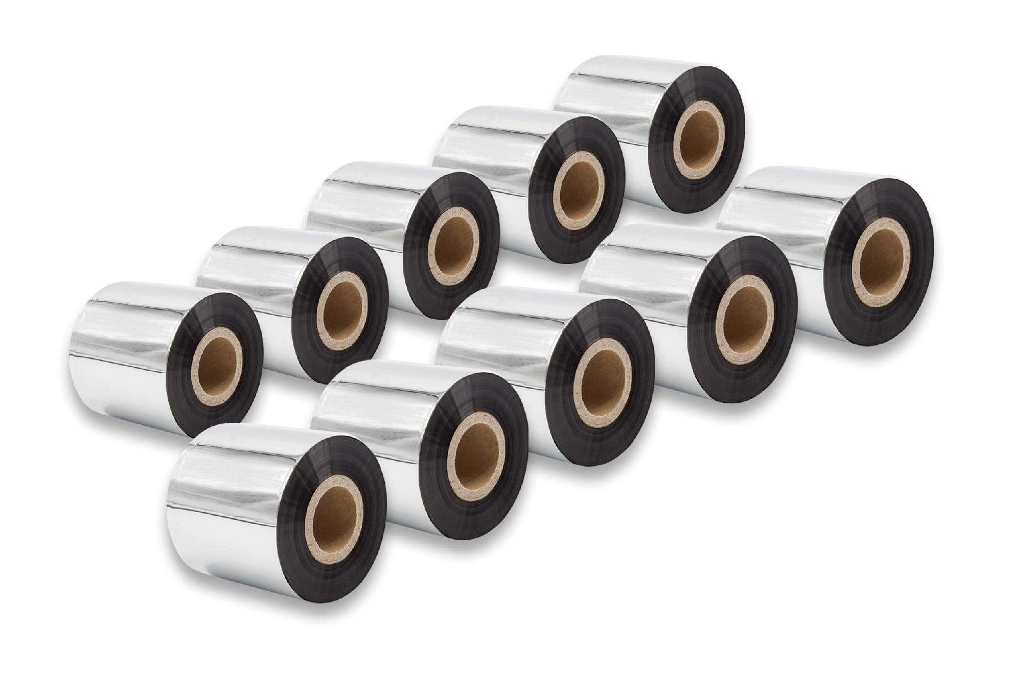 vhbw Fax Thermotransfer-Rolle passend für Zebra XiIII, XiII, XiIII plus Thermodrucker