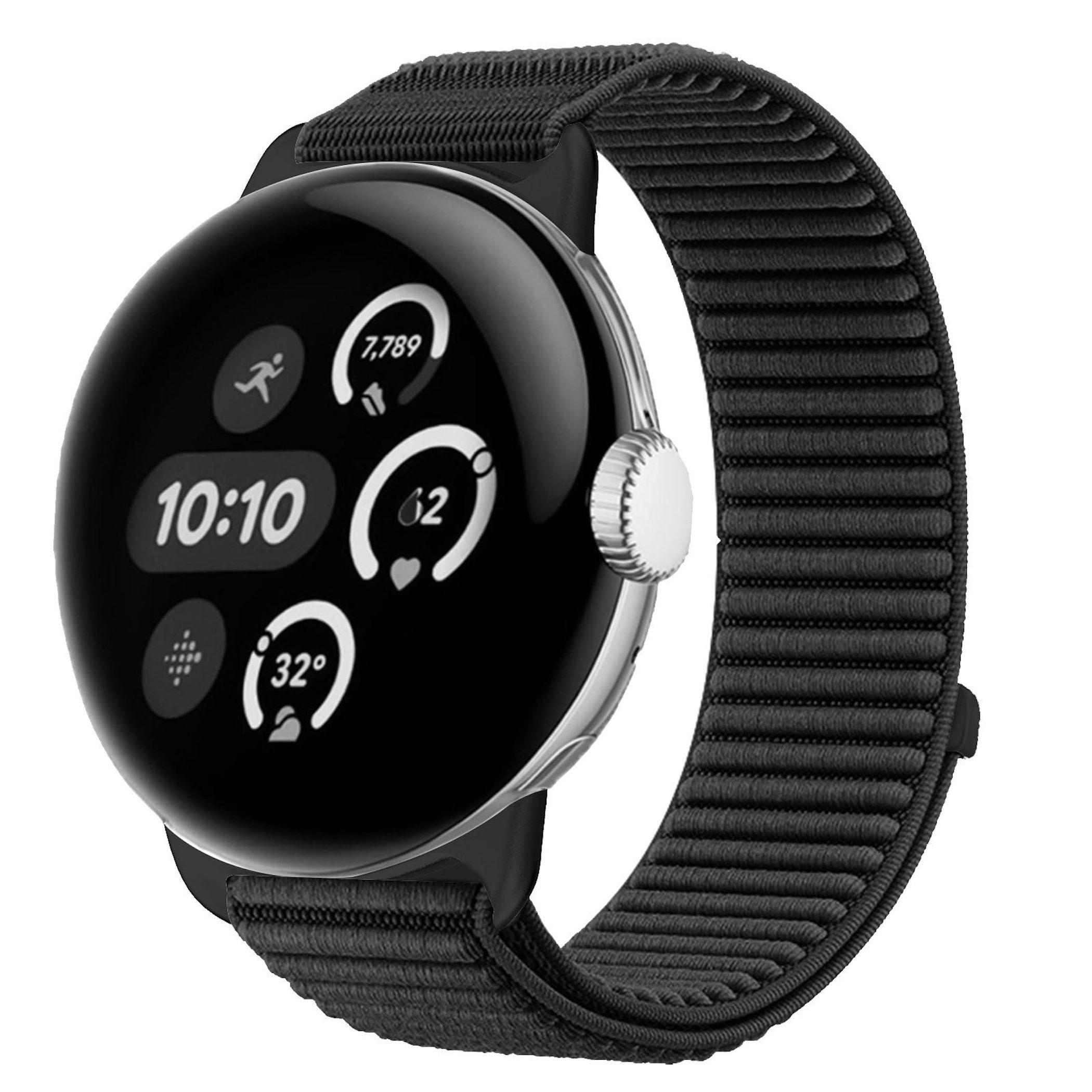 Wigento Smartwatch-Armband Für Google Pixel Watch 4 / 3 / 2 / 1 41mm Nylon günstig online kaufen
