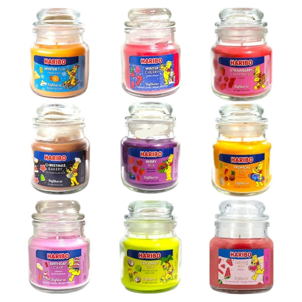 HARIBO Duftkerze Haribo Duftkerze All Year verschiedene Düfte 85g
