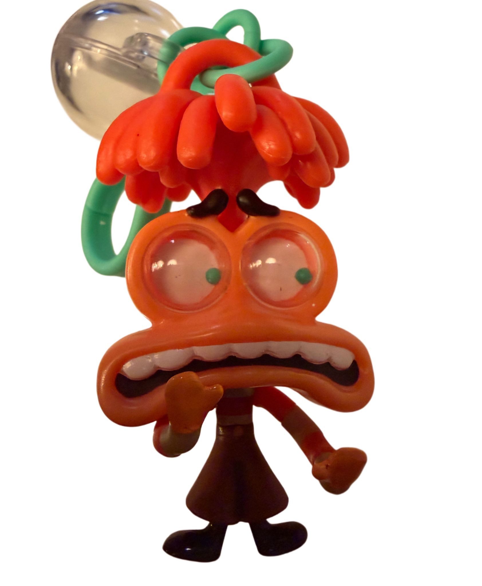 Disney Schlüsselanhänger Disney Alles steht Kopf Anhänger Zweifel 8 cm mit Wackelaugen Clip (Set, 1-tlg., Geschenk-Set), Ohne Knopfmechanismus, stattdessen dynamischer Bewegungseffekt