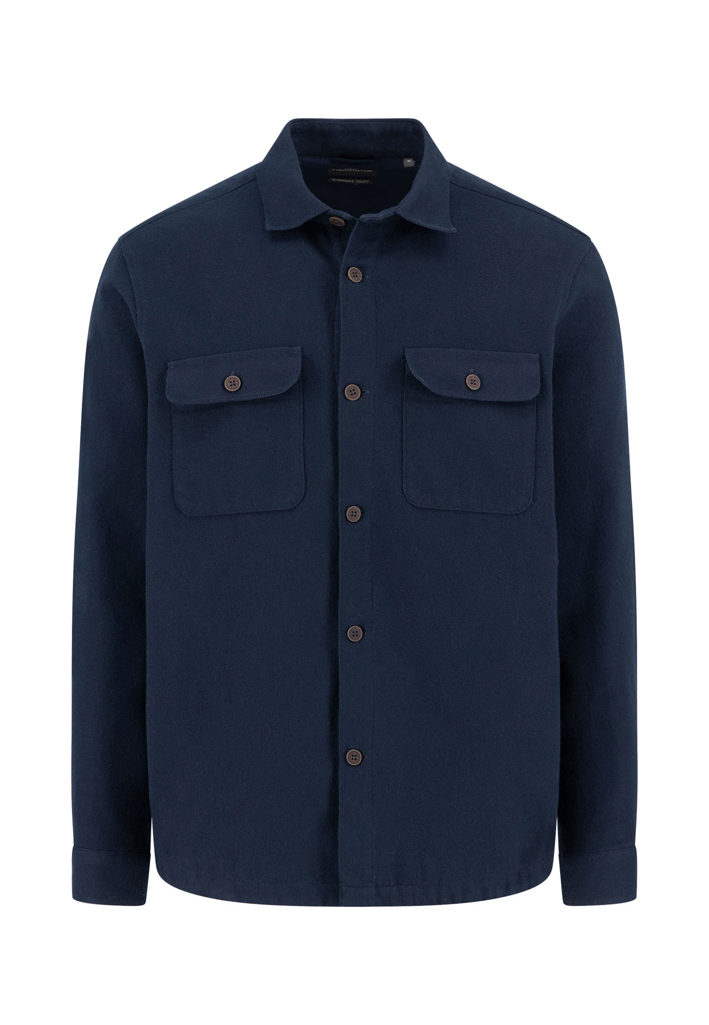 FYNCH-HATTON Langarmhemd mit Taschen