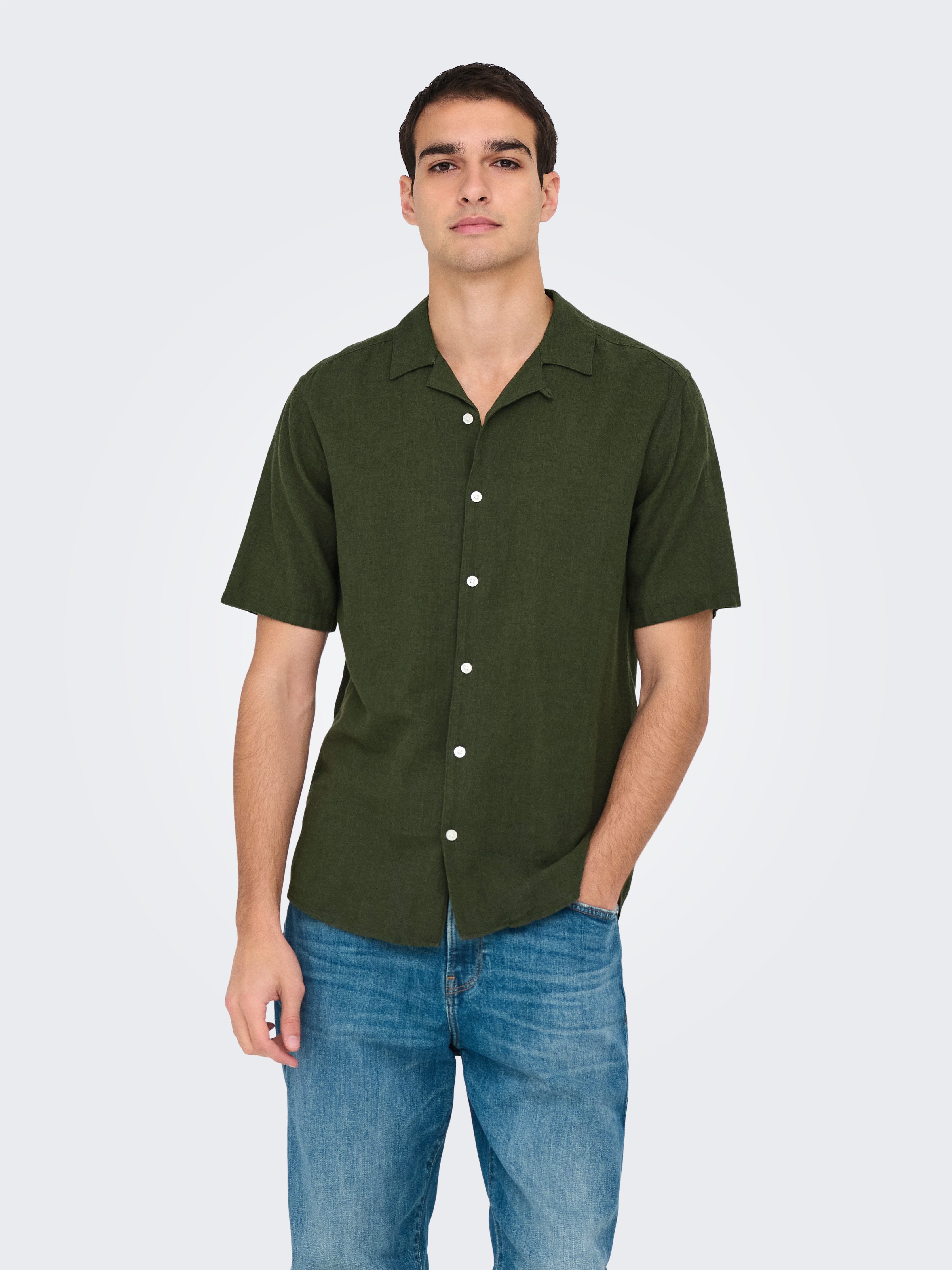 ONLY & SONS Kurzarmhemd ONSCAIDEN SS günstig online kaufen