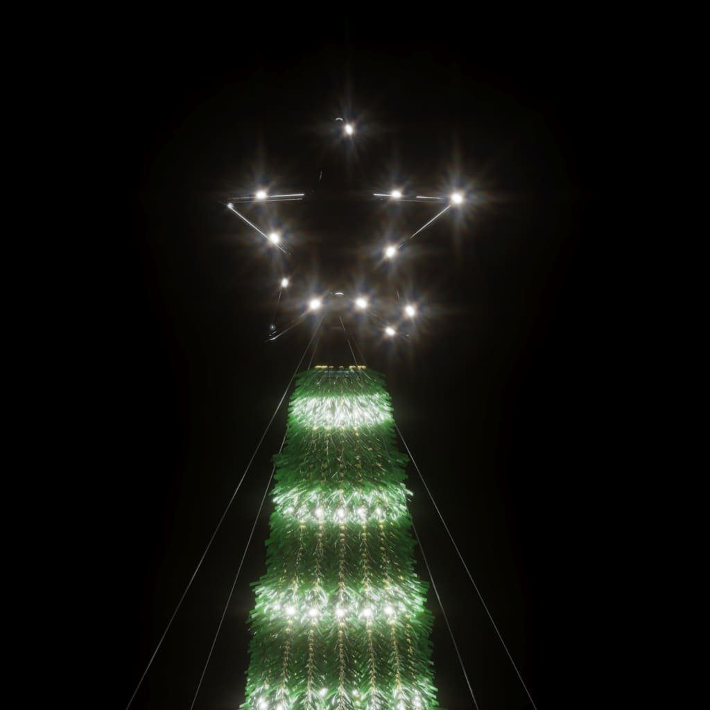 vidaXL Dekolicht Kegelform 275 Kaltweiß LEDs Weihnachtsbaum cm Außenbereich 180