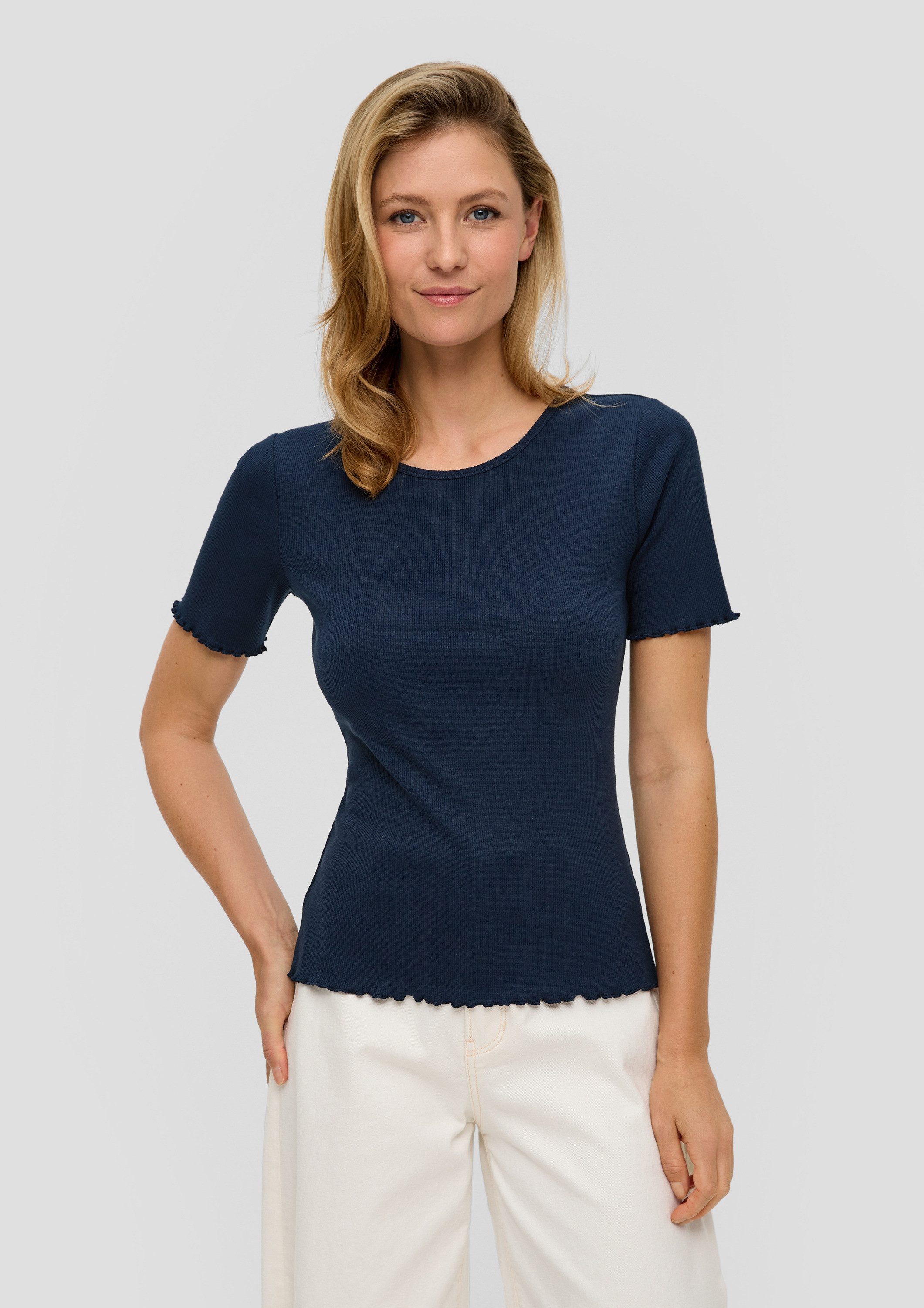 s.Oliver Kurzarmshirt T-Shirt (1-tlg) günstig online kaufen