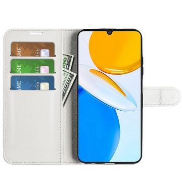 CoverKingz Handyhülle Hülle für Honor X7 Handyhülle Flip Case Schutzhülle Cover Tasche