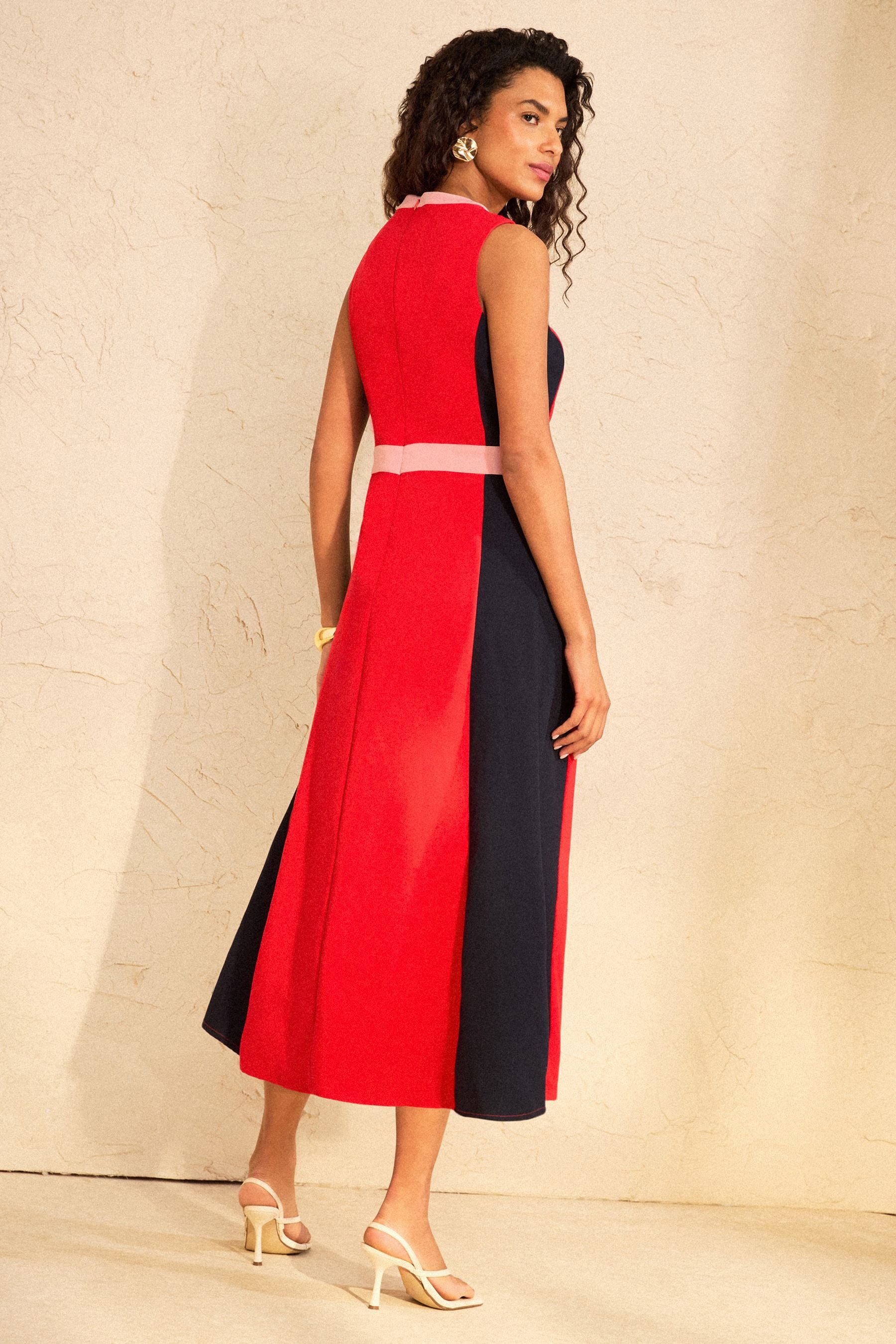 Love & Roses A-Linien-Kleid Love & Roses Fit and Flare Kleid, Regular (1-tlg)