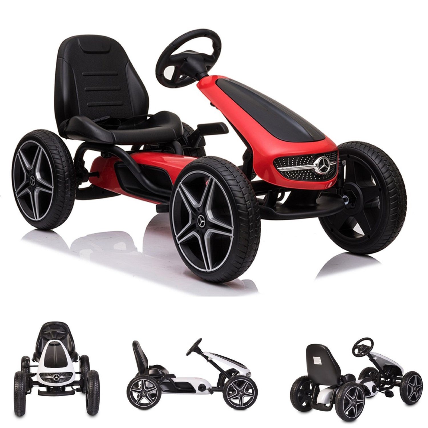 Actionbikes Motors Go-Kart Kinder Go Kart 9788 elektro - 3 km/h
