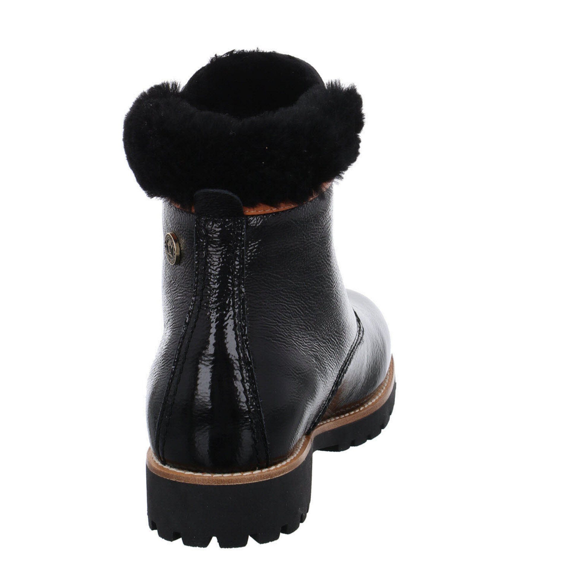 negro/black Stiefel B14 Jack Boots Stiefel Damen Schuhe Panama Lackleder Igloo Trav (16002106)