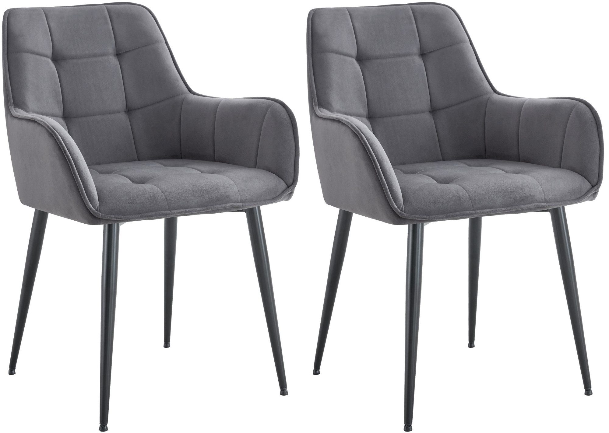 CLP Esszimmerstuhl Ferndale (2er Set), Ziernähte, günstig online kaufen