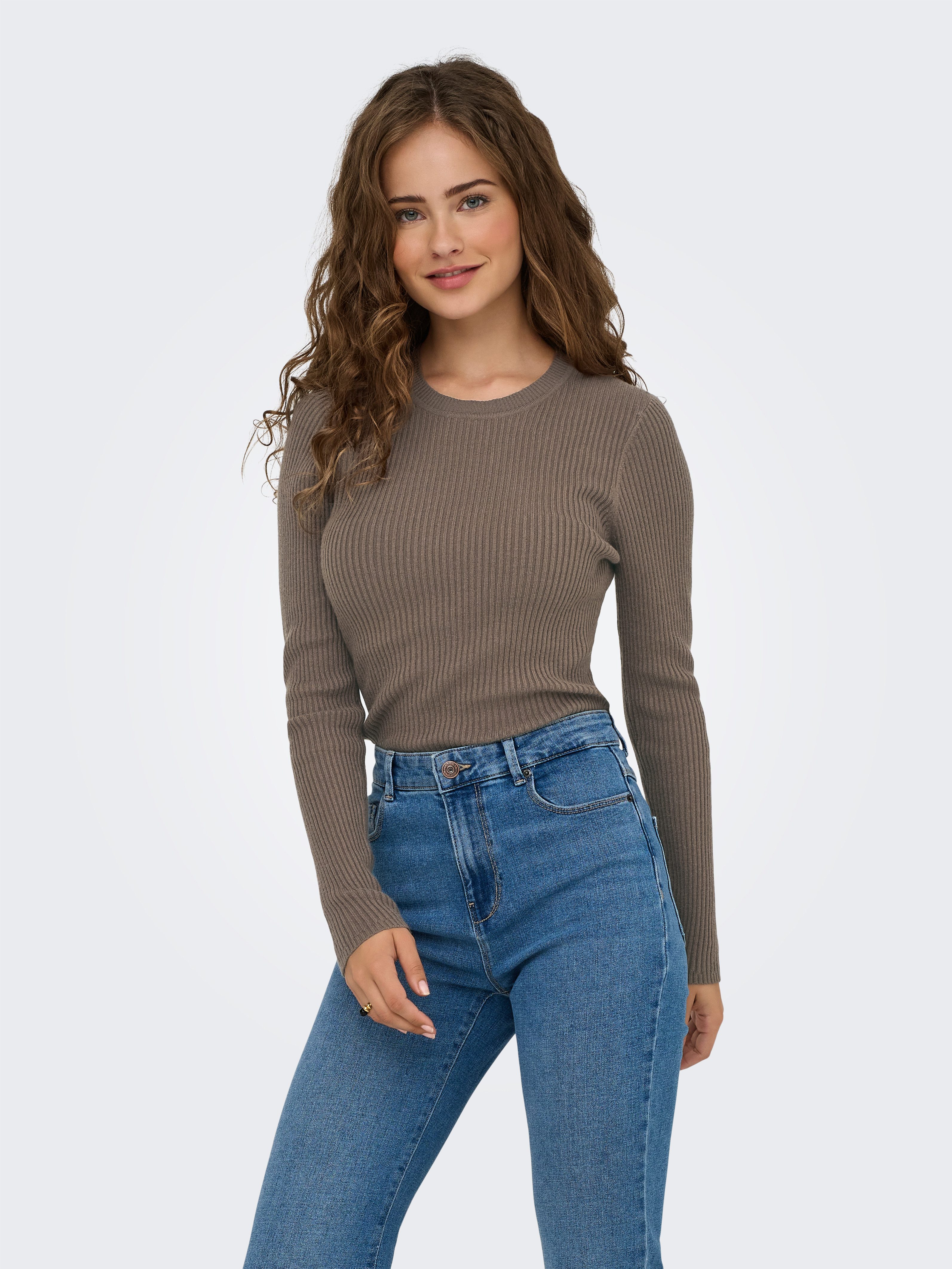 ONLY Strickpullover ONLLOUISA L/S PULLOVER KNT NCA günstig online kaufen