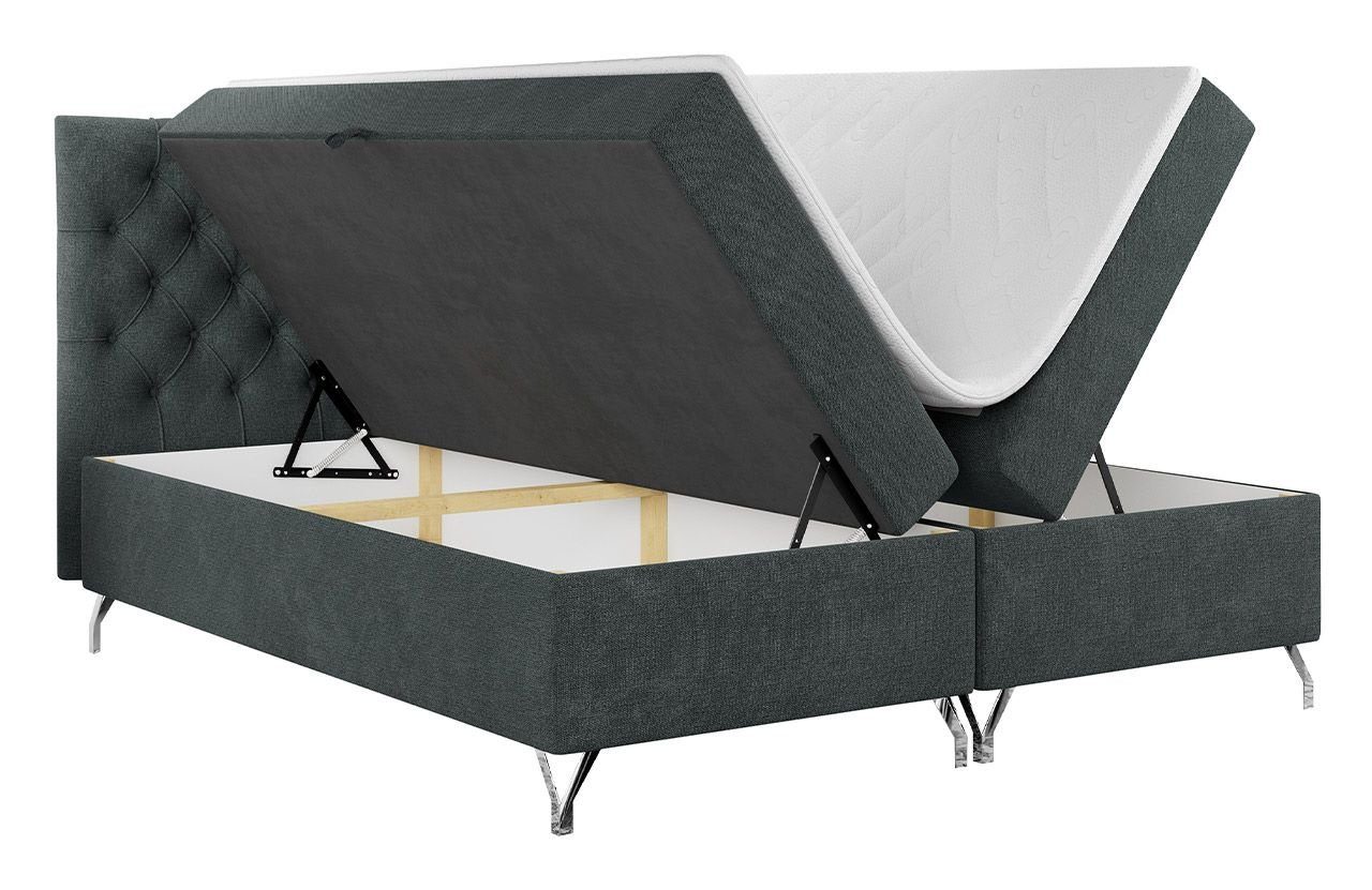 Multipocket-Matratze Schlafzimmer Doppelbett für MÖBEL mit GRIMALDI, Boxspringbett MKS