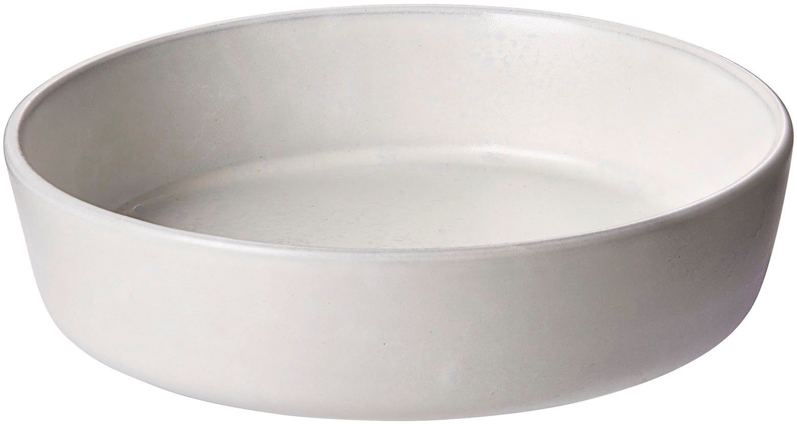 aida RAW Suppenteller Arctic White, (6 St), Steinzeug, Ø 19 cm