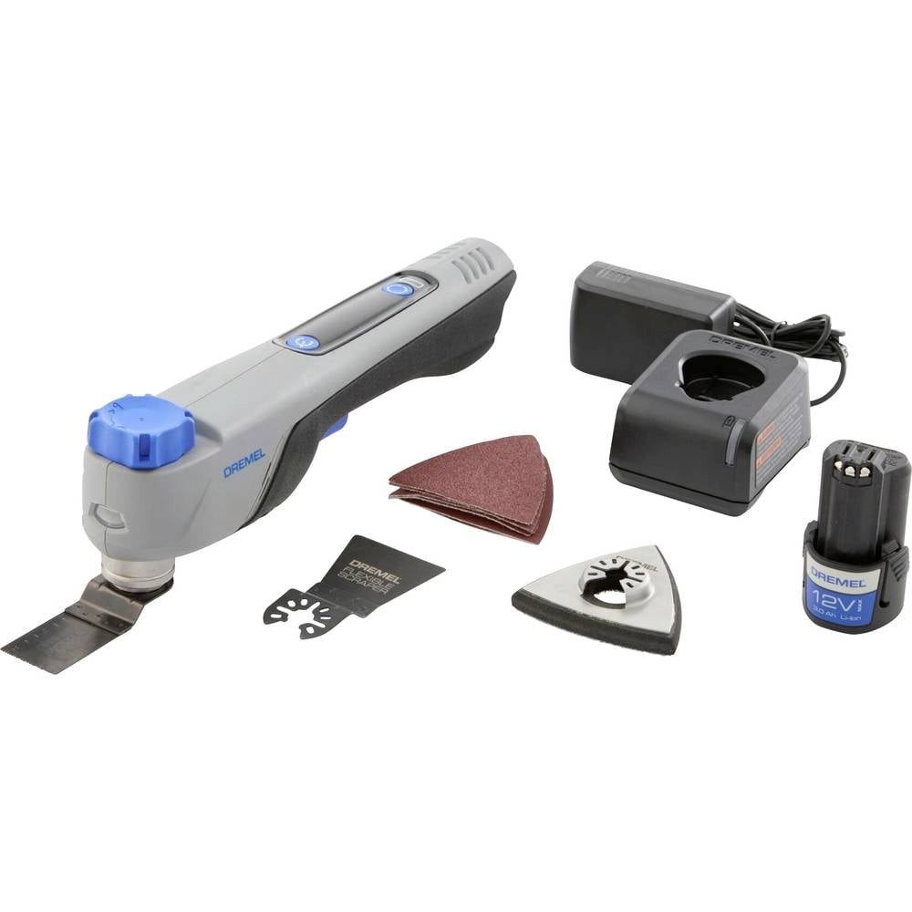 DREMEL Akku-Multifunktionswerkzeug MM12V-S1 F013CM12JA Akku-Multifunktionswerkzeug inkl. Akku, bürstenlos, inkl. Akku, bürstenlos