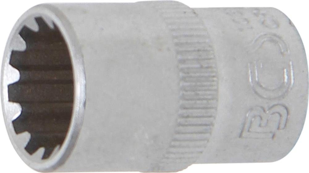 BGS technic Steckschlüssel Steckschlüssel-Einsatz Gear Lock, Antrieb Innenvierkant 10 mm (3/8), SW 12 mm