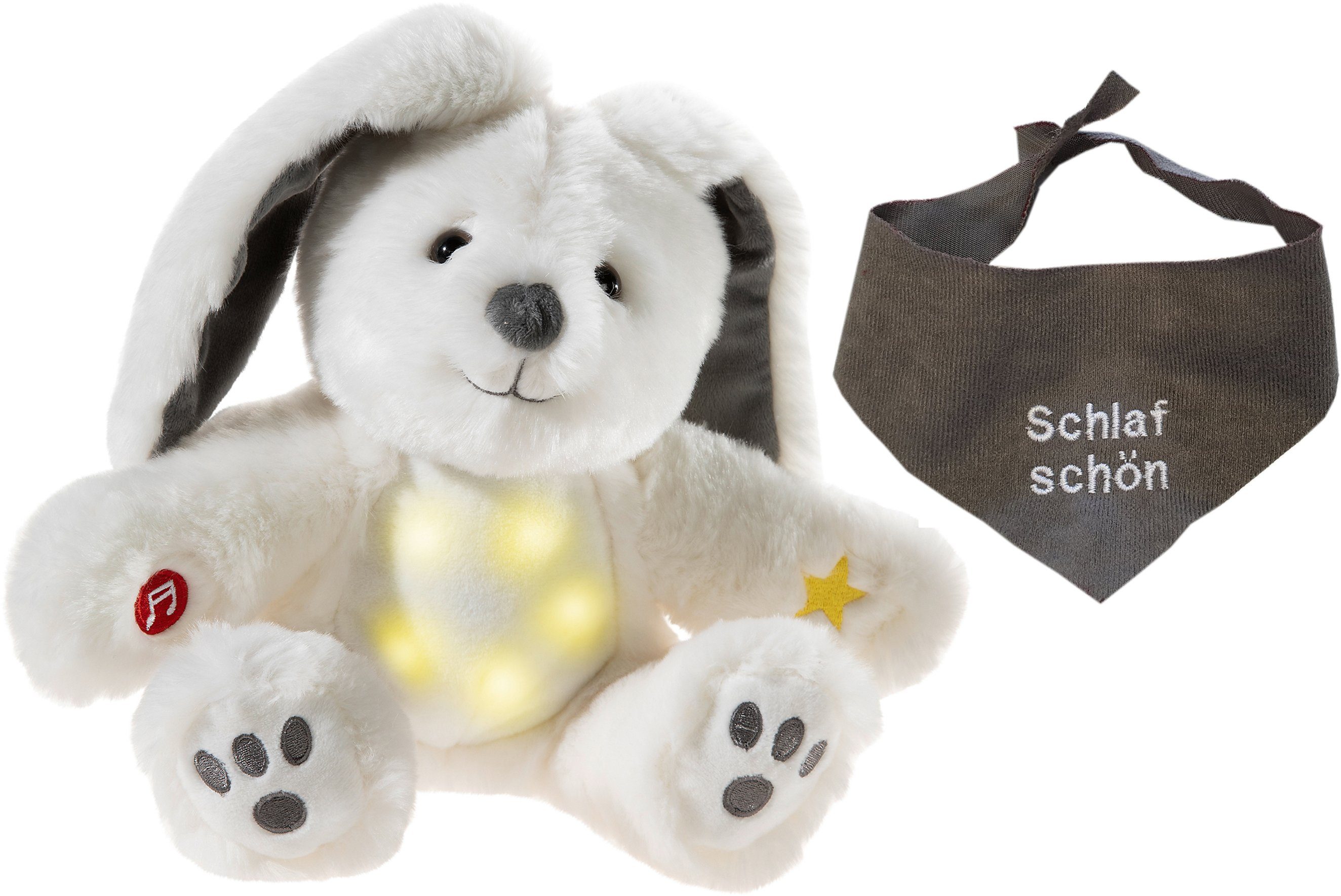 Heunec® Kuscheltier »Musiledi Hasi, 20 cm mit grauem Halstuch« online
