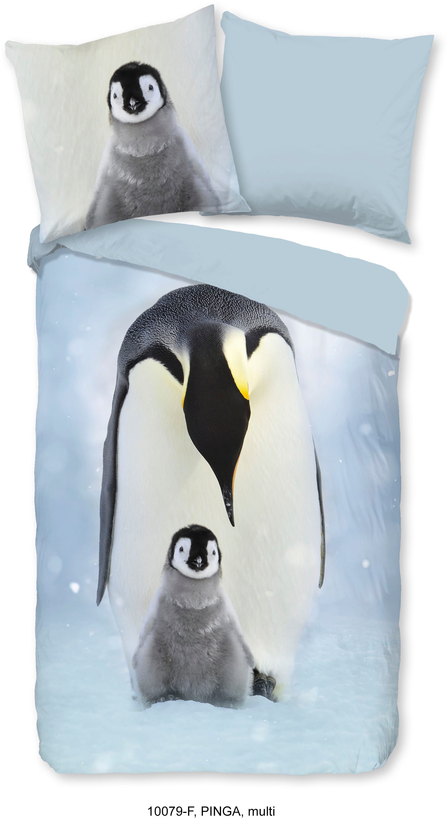 good morning Wendebettwäsche "Pinga" 3 Stk. tlg. Flanell, Biber, Winter, Wa günstig online kaufen