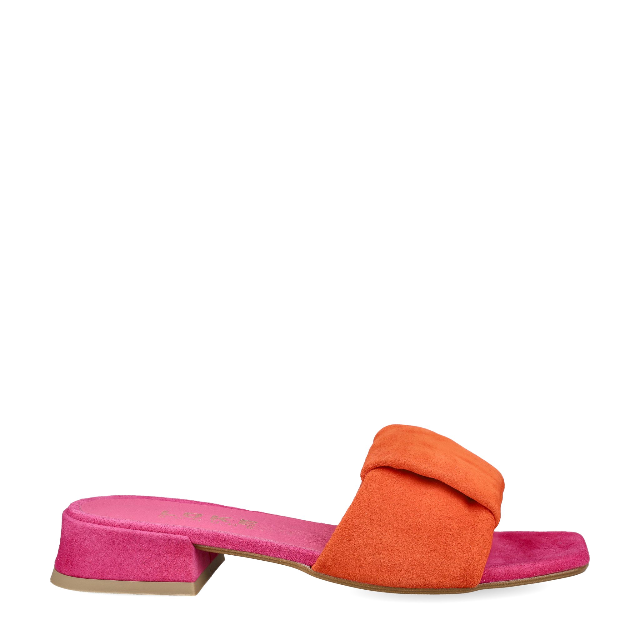 Lüke Schuhe Lüke Schuhe JOLIE 1 CORALLO, Sandaletten, Rot, kombiniert, Damen Sandalette
