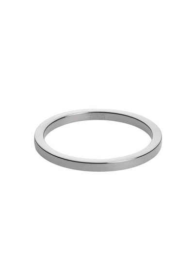 M&M Fingerring Ring Damen gold schlicht Vorsteckring 1,5 mm (1-tlg), "Best Basics", deutsche Qualität, inkl. edles Schmucketui