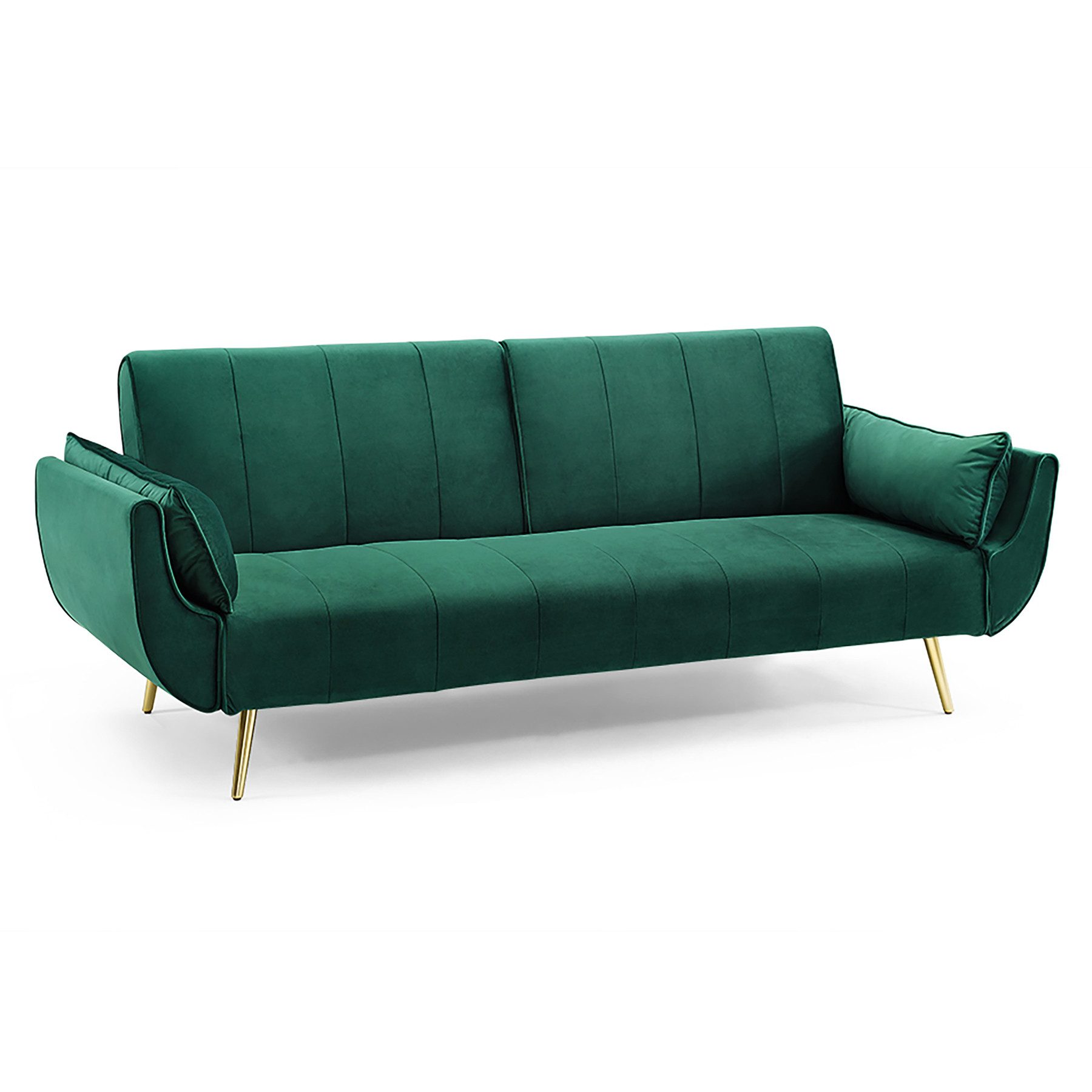 riess-ambiente Schlafsofa DIVANI 220cm smaragdgrün / günstig online kaufen