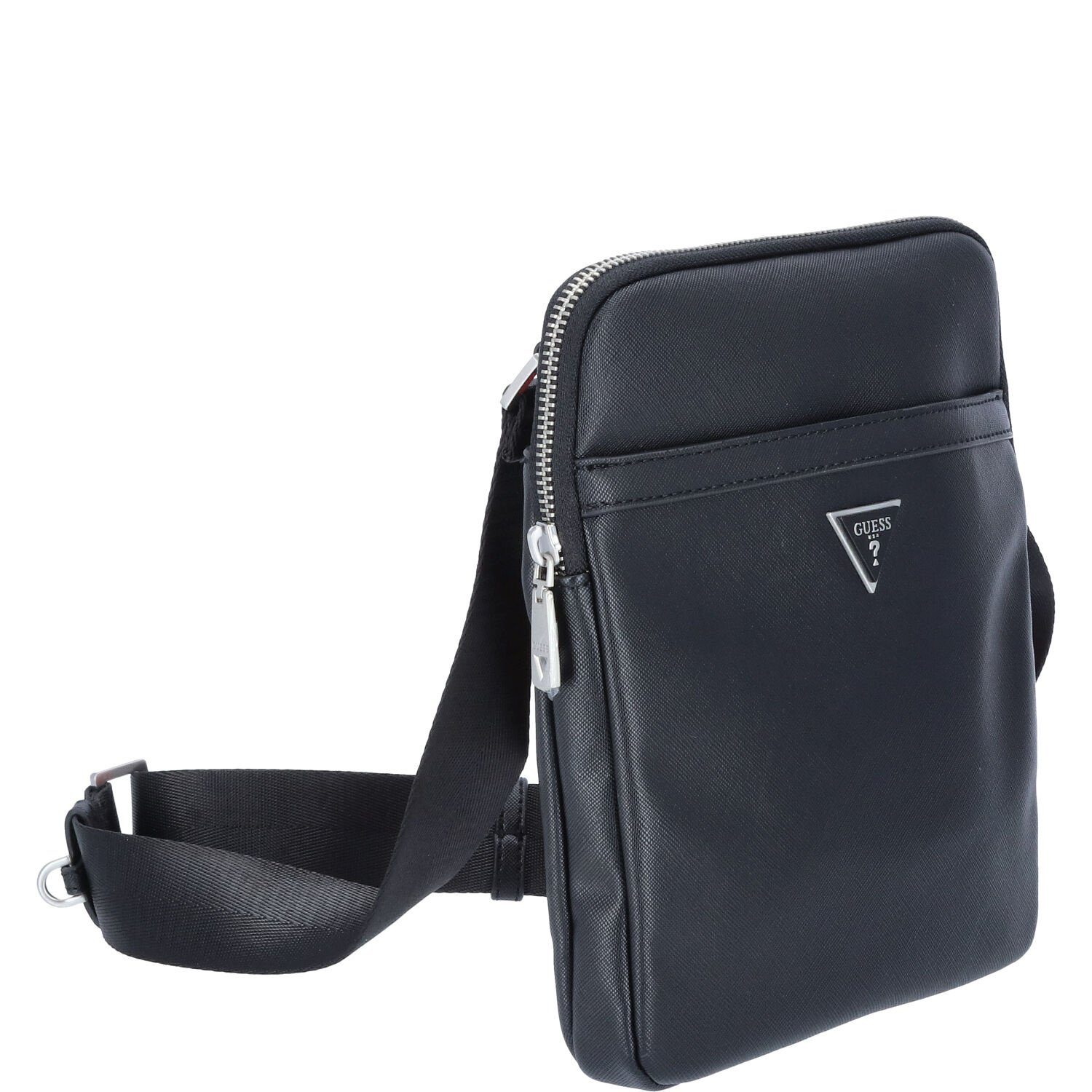 Guess Umhängetasche GUESS Umhängetasche Milano Black (1, 1-tlg., 1)