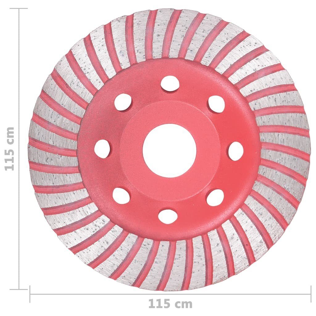 mm mit 115 Turbo vidaXL Schleifscheibe Diamantschleifscheibe