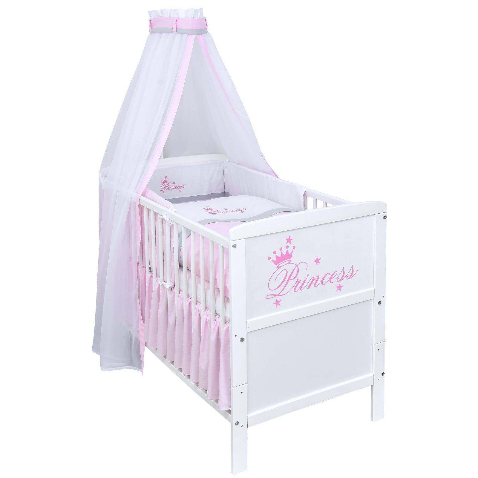 Baby-Delux Komplettbett Babybett Natalie Princess Komplettset, günstig online kaufen