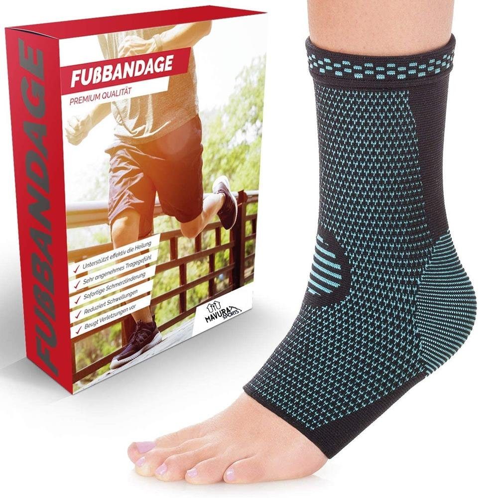 2 Pack Fußgelenkbandage Knöchelbandage Fußgelenk Fußbandage Sprunggelenk Bandage 