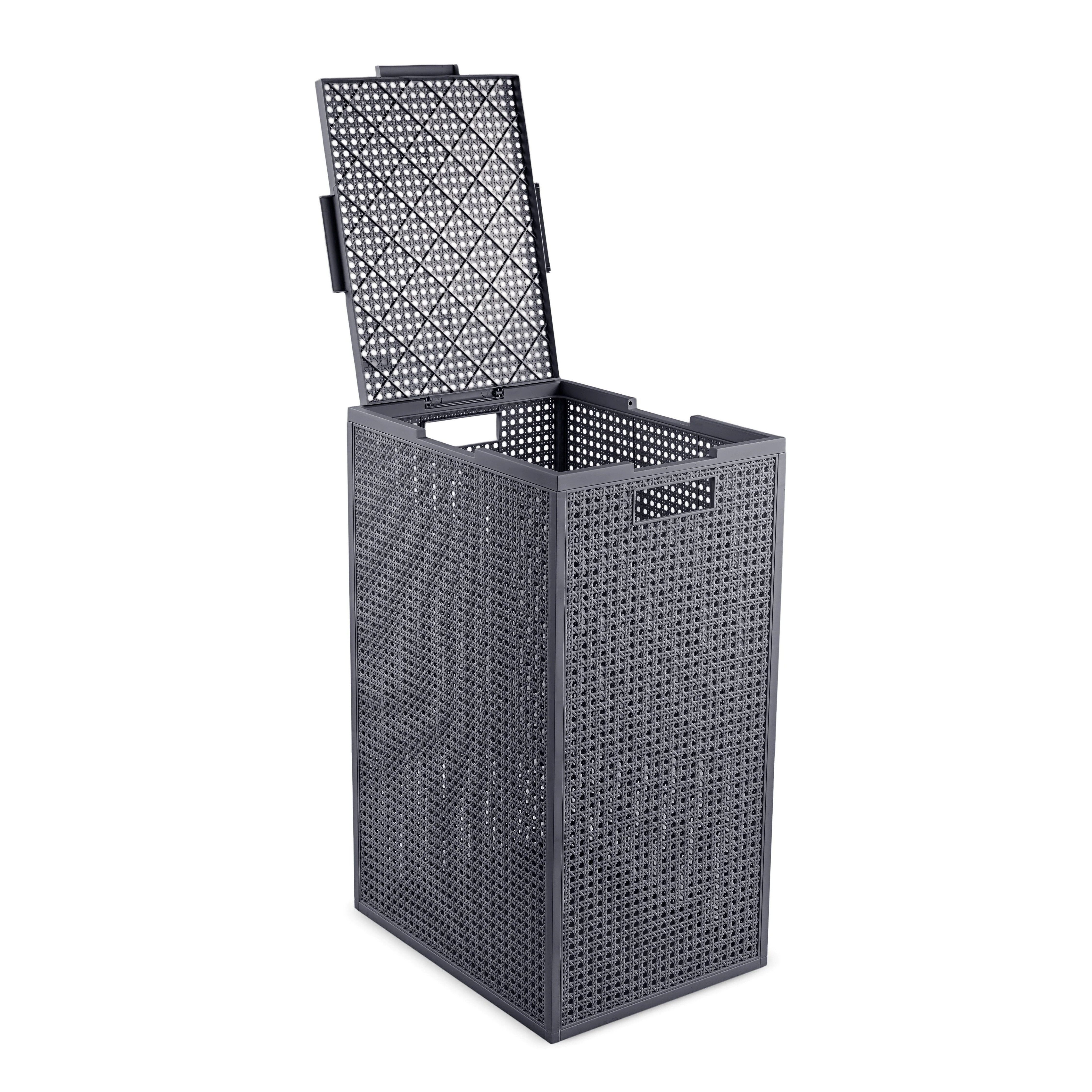 Curver Wäschekorb CURVER WÄSCHEKORB KAYA 60L DUNKELGRAU