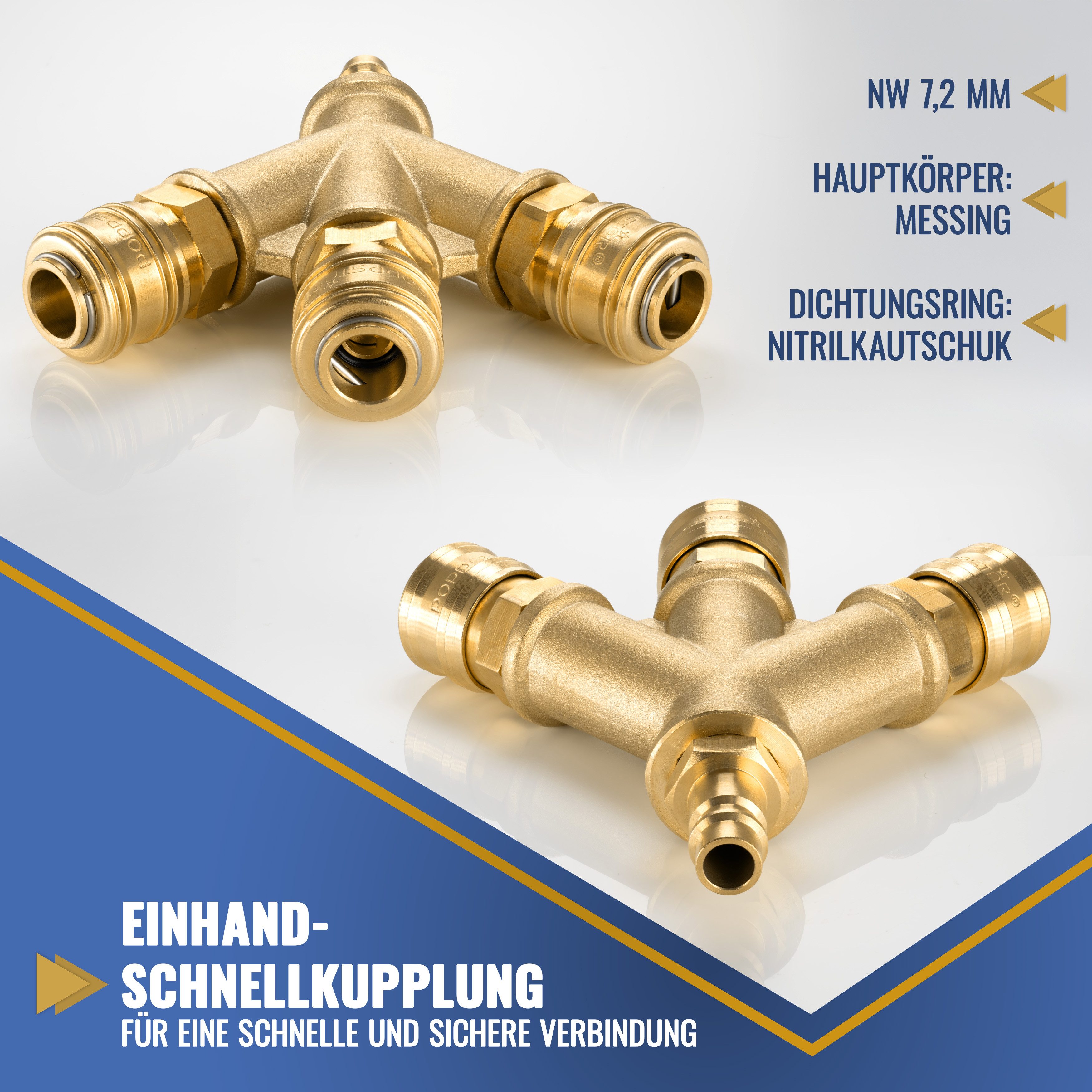 Poppstar Druckluftgeräte-Set, 1-tlg.