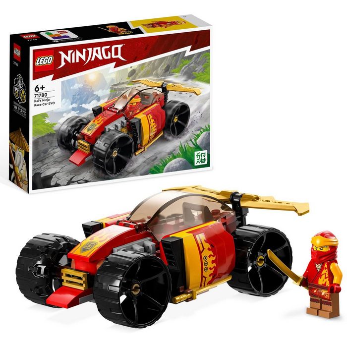 LEGO® Konstruktionsspielsteine Kais Ninja-Rennwagen EVO (71780) LEGO® NINJAGO (94 St) Made in Europe