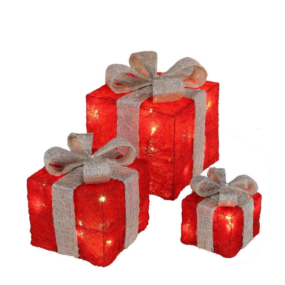 bonsport LED Dekoobjekt LED Beleuchtete Geschenkboxen günstig online kaufen